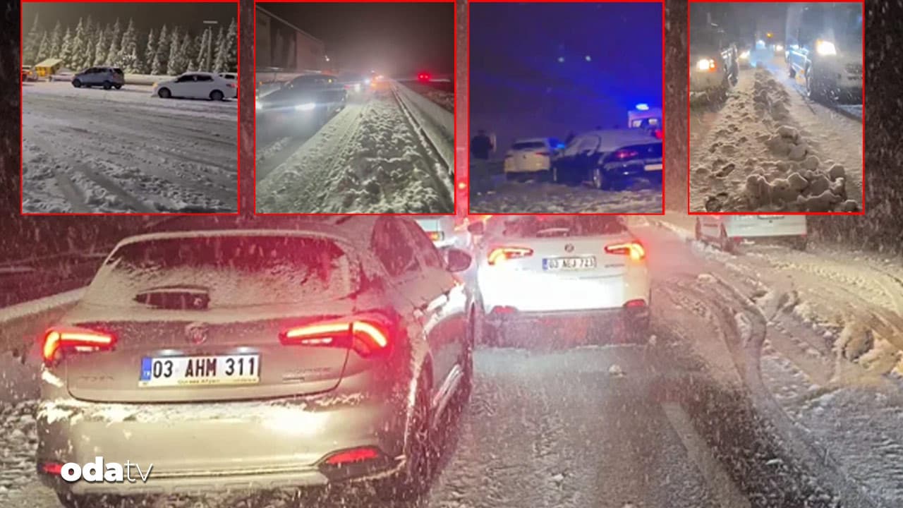 Mayıs Karı Türkiye'yi Felç Etti: Yüzlerce Araç Yollarda Mahsur Kaldı!